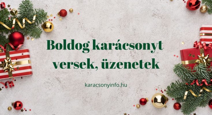 boldog karácsonyt versek, üzenetek