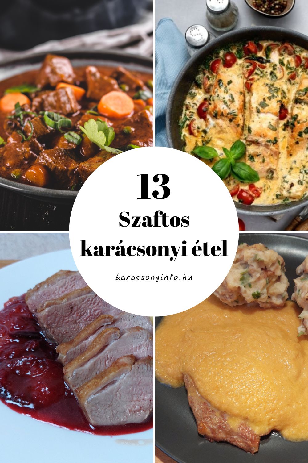 szaftos karácsonyi ételek pin