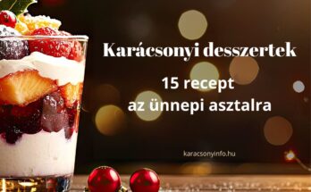 karácsonyi desszertek
